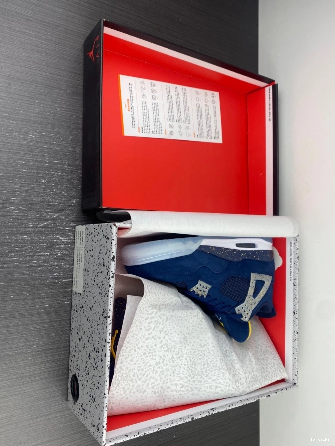 Reps TBK AJ4-1036660 Michigan (PE) Retro Air Jordan 4 0801